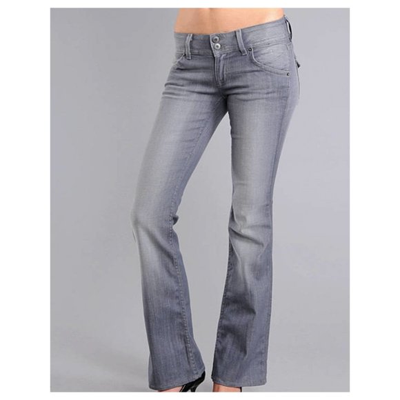 bootcut jeans grey